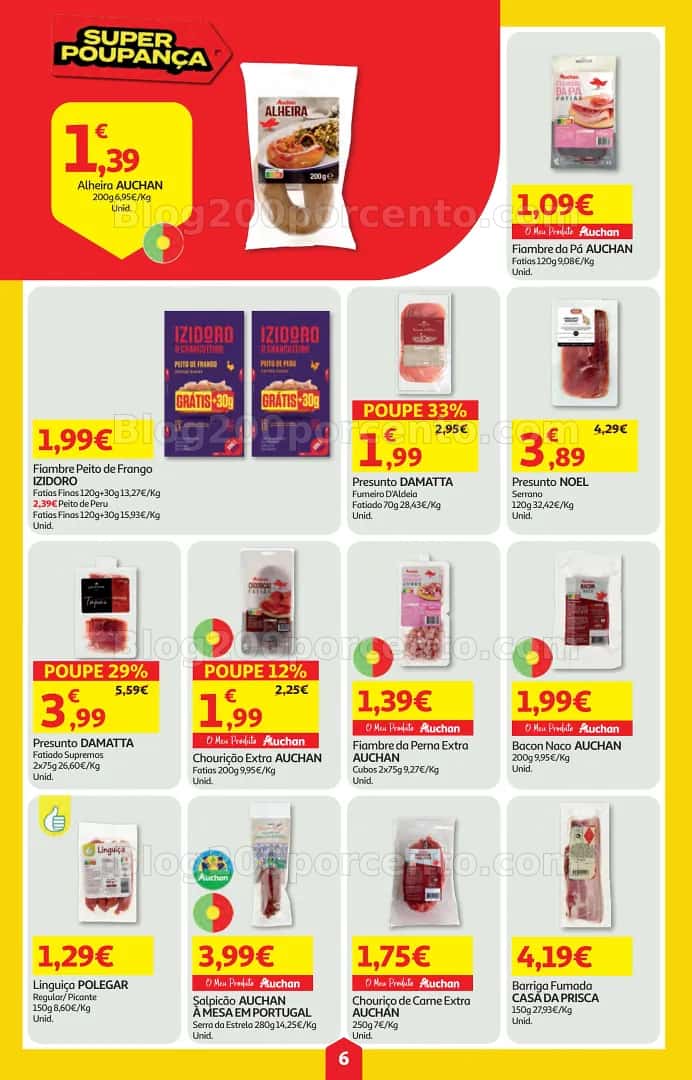 Antevisão Folheto AUCHAN - MINIPREÇO Promoções de 16 a 22 abril